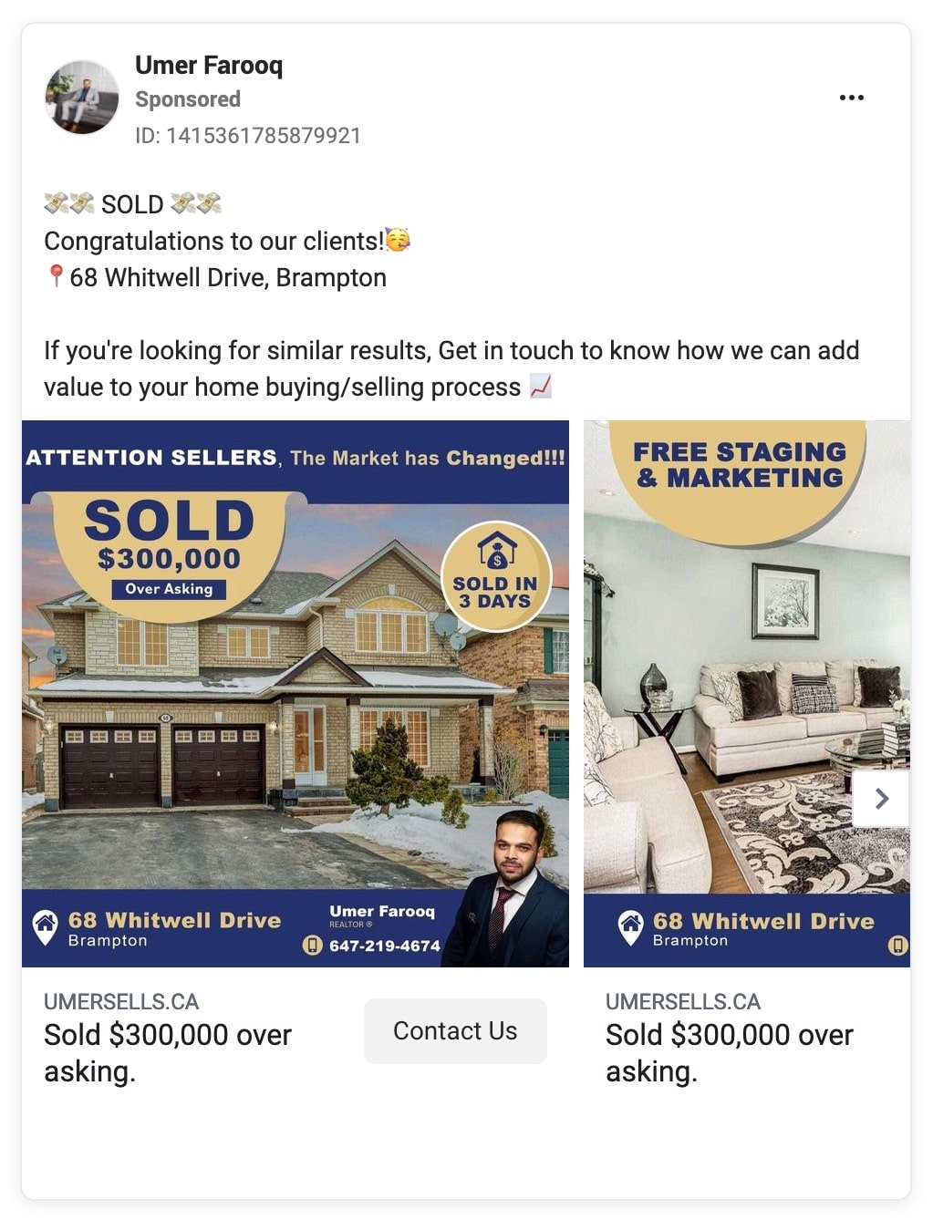 13 Inspiring Actual Property Fb Advertisements Examples [2023 ...