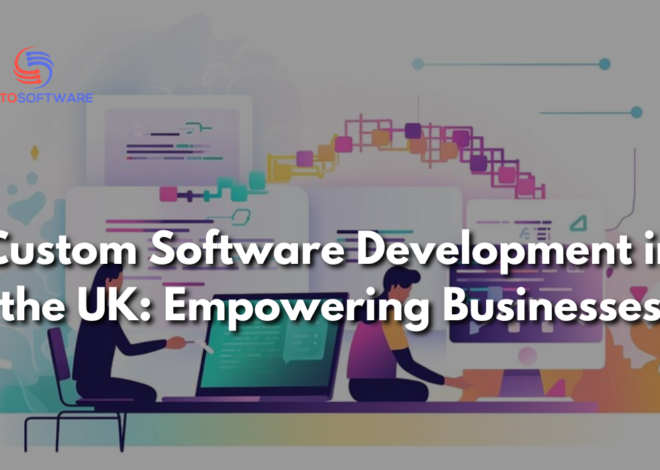 Custom Software Development in the UK: Empowering Businesses